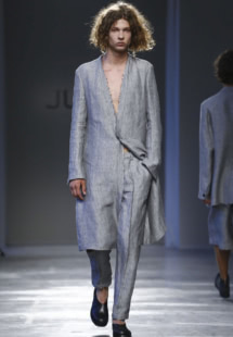 JUNLI Menswear Spring Summer 2017 Collection in Milan