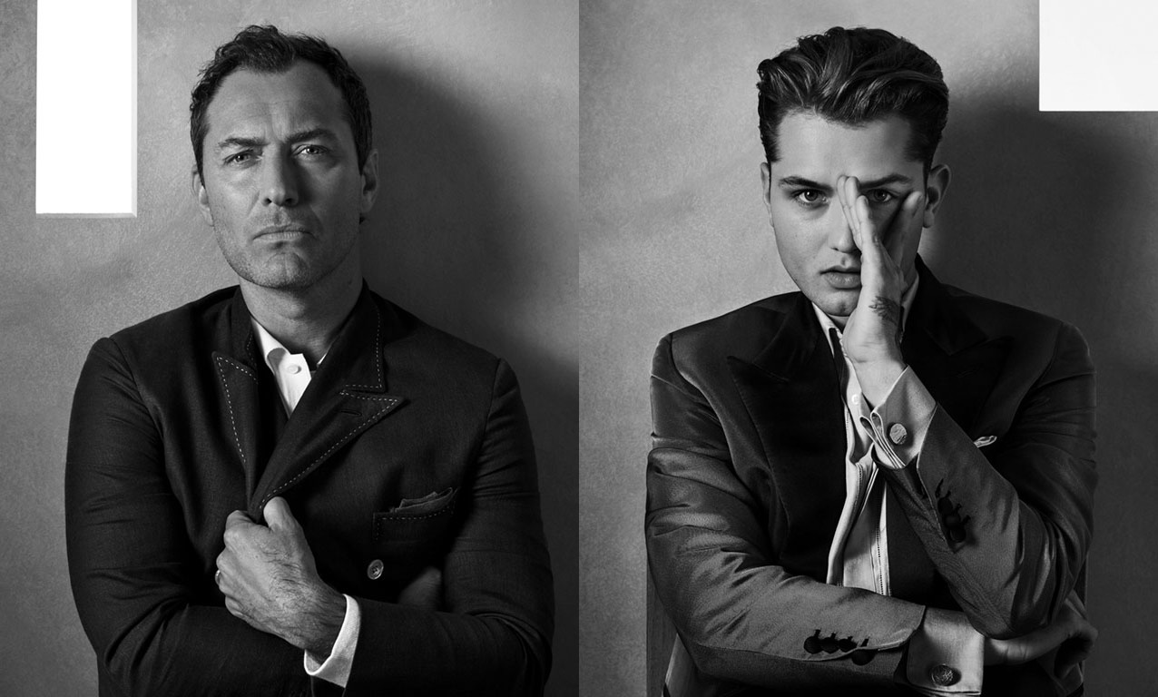 BRIONI ANNOUNCES JUDE LAW AND RAFF LAW AS HOUSE AMBASSADORS